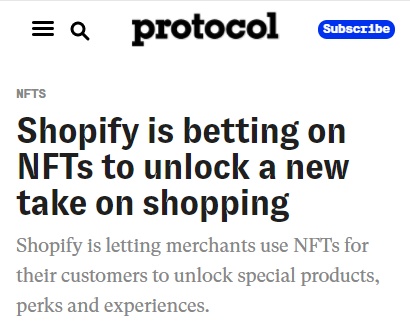 Shopify将向客户提供特殊商品与福利体验