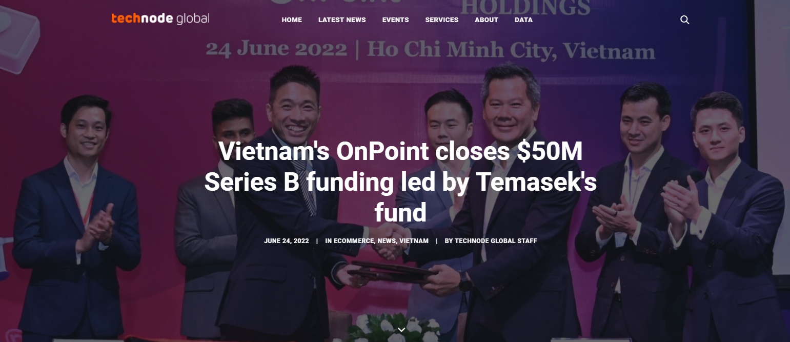 越南电商服务商OnPoint获5000万美元融资